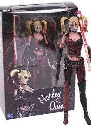 Коллекционная фигурка harley quinn из игры batman arkham neca