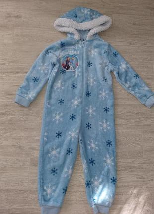 Пижама слип frozen на 3-4рочки