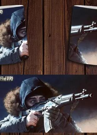 Чашка белая керамическая с принтом  "escape from tarkov" втеча з таркова  aurora