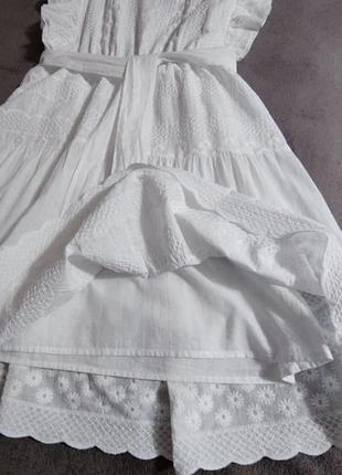 Белоснежное платье new collection