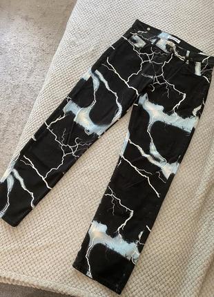 Чоловічі чорні джинси black squad 32 розмір