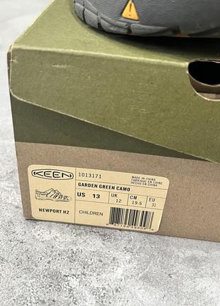 Детские летние босоножки keen на мальчика 31 размер 19.5 стелька