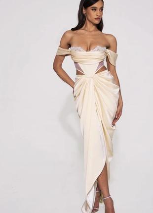 Сукня-комбінація miss circle new york