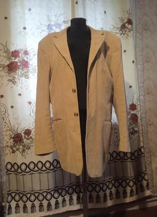 Пиджак коттоновый h&m 48-50