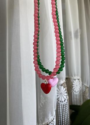 Намисто з серцем
