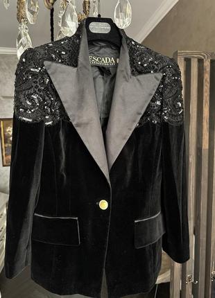 Піджак escada бархат оригінал