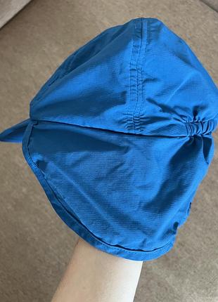 Кепка olaian decathlon синяя панама с защитой на 3-4 года