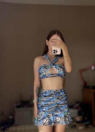 Костюм топ юбка