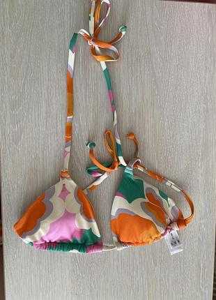 Верх от купальника треугольник разноцветный