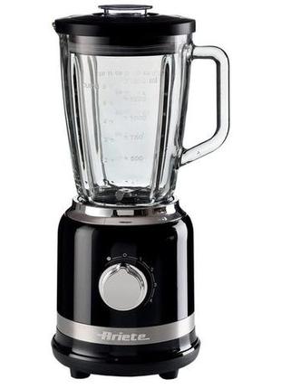 Блендер стационарный ariete art-0585-black 1000 вт черный электроприбор для измельчения пищи