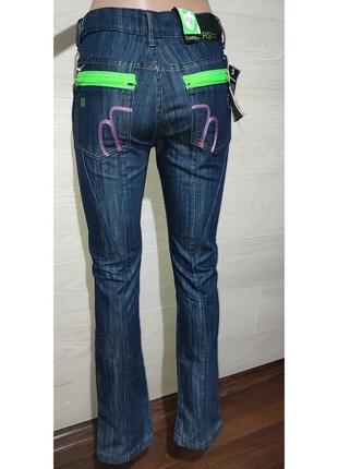 Фирменные джинсы клеш палаццо брюки брюки прямые скинны1 фото