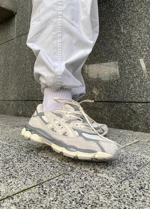 Premium 🔝 кроссовки footwear asics contend 6 gs 1014a086 pink glo piedmont grey1 фото