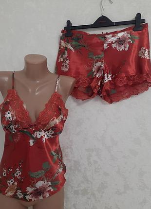 Комплект для сна пижама с шортами