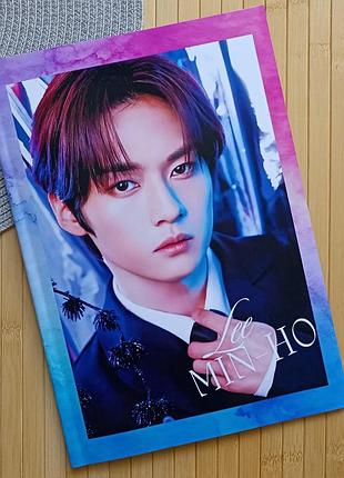 Фотобук лі ноу (lee know) лі мінхо фотоальбом photobook (lee minho) стрей кидс стрей кідз stray kids 14936