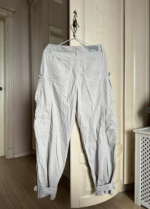Нові круті широкі світло-сірі штани для хіп-хопу hip-hop new yorker4 фото