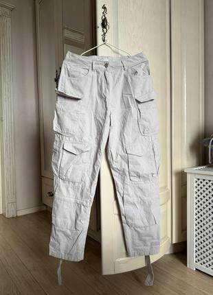 Нові круті широкі світло-сірі штани для хіп-хопу hip-hop new yorker3 фото
