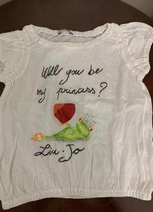 Футболка liu jo 98 см як нова