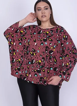 Стильная женская трикотажная кофта, джемпер летучая мышка george