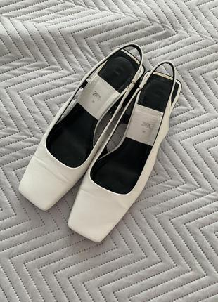 Босоножки, слингбеки, туфли zara