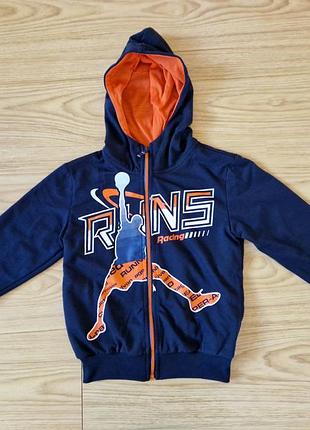 Кофта спортивна дитяча seagull розмір 134см (6-7років)