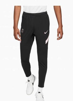 Nike x pug dri-fit черные спортивные штаны