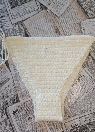 Плавки от купальника вязанные 50 р weekday евро 44 l