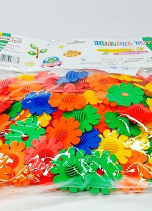 Конструктор shantou "puzzle blocks" снежинки-4 hl6008