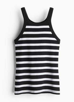 Майка в смужку h&m