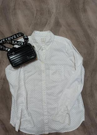 Крутая белая рубашка 🔥