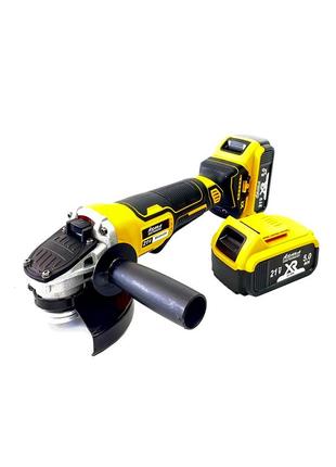 Акумуляторна кутова шліфмашина asaka 21в 5 а/год dew8301