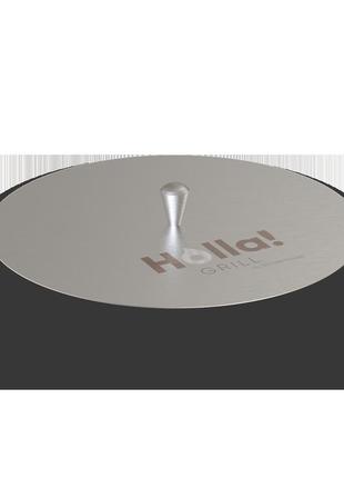 Крышка для тушения жара в костровой чаше holla grill d=550 mm