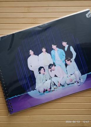 Альбом для рисования бтс bts а4