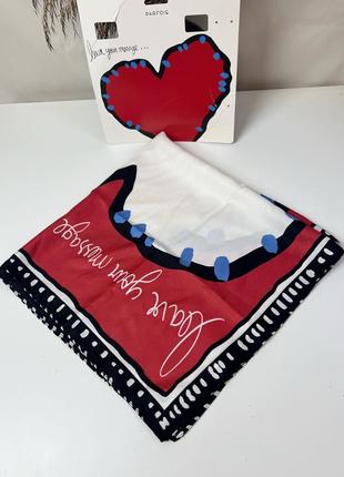 Хустка parfois square scarf love battle