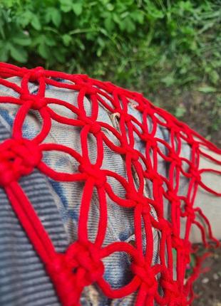 Хустка у техніці макраме