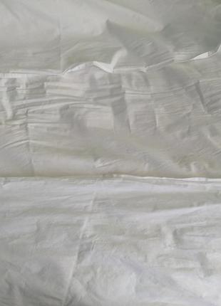 Белая простынь nema 190 на 128 на резинке