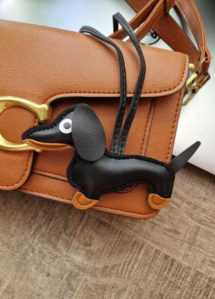 Брелок, подвеска на сумку в стиле hermes