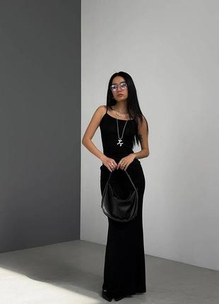 Обтягивающее maxi платье