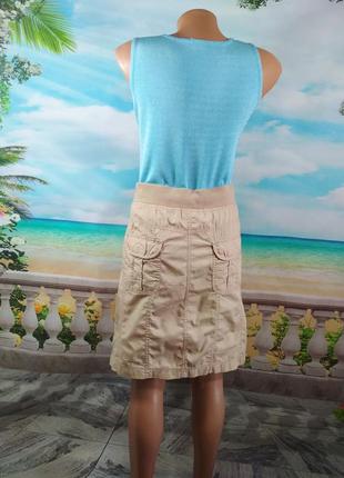 Юбка летняя - хлопок 46-48р2 фото