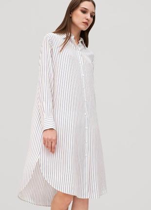 Lily silk sezane brunello cucinelli сукня сорочка плаття з натурального шовку оверсайз