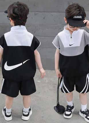 Костюм мальчишки на лето черный