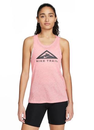Nike trail жіноча спортивна майка найк оригінал р. л