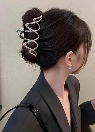 Металевий краб для волосся