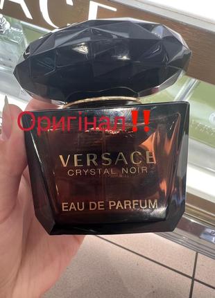 Versace crystal noir edt 90 ml обличчям. aiw w 90 мл