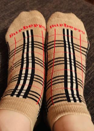 Burberry носки короткие 37-39 р