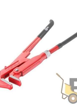 Ключ трубний 1.0", 90° intertool ht-0187