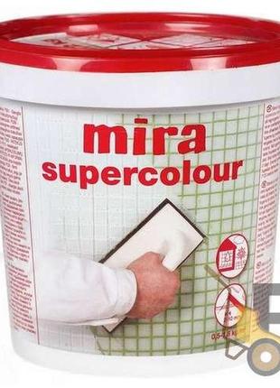Затирка для плитки mira supercolour №131 світлий беж 2 кг