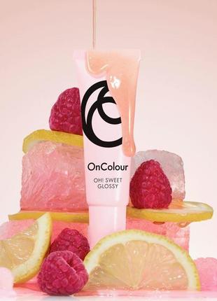 Блеск для губ oncolour oh! sweet - розовый лимонад 8 мл.