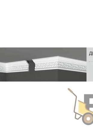 Потолочный плинтус де-багет дп 39/90 39х81 2м