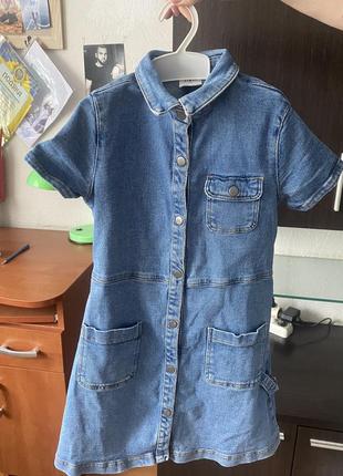 Плаття джинсове