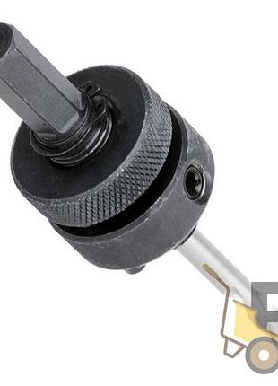 Тримач свердла корончатого біметалічного 3/8" з центруючим свердлом intertool sd-5601